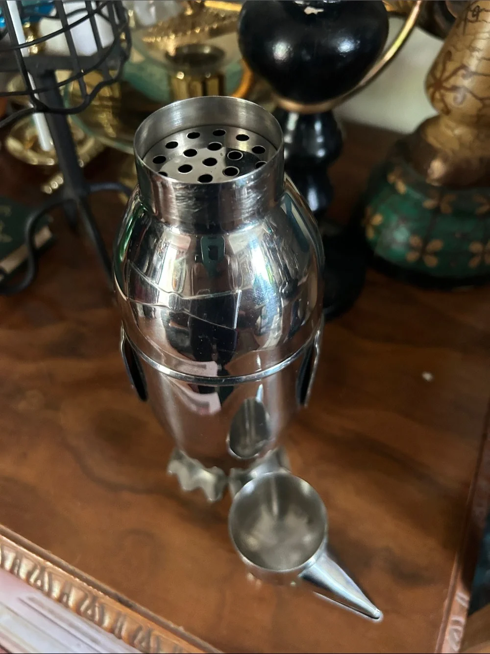 Penguin-Shaped Cocktail Shaker